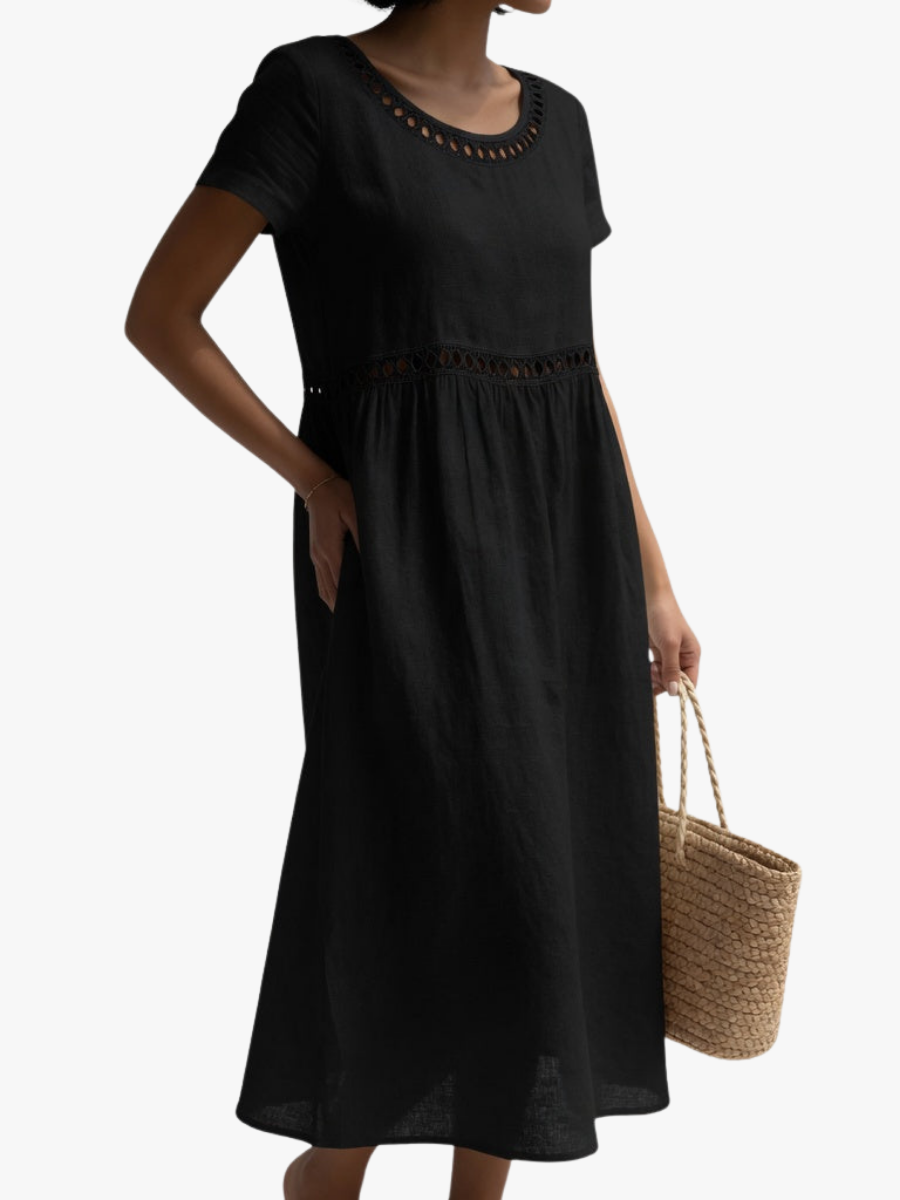 Camille - Embroidered dress for women