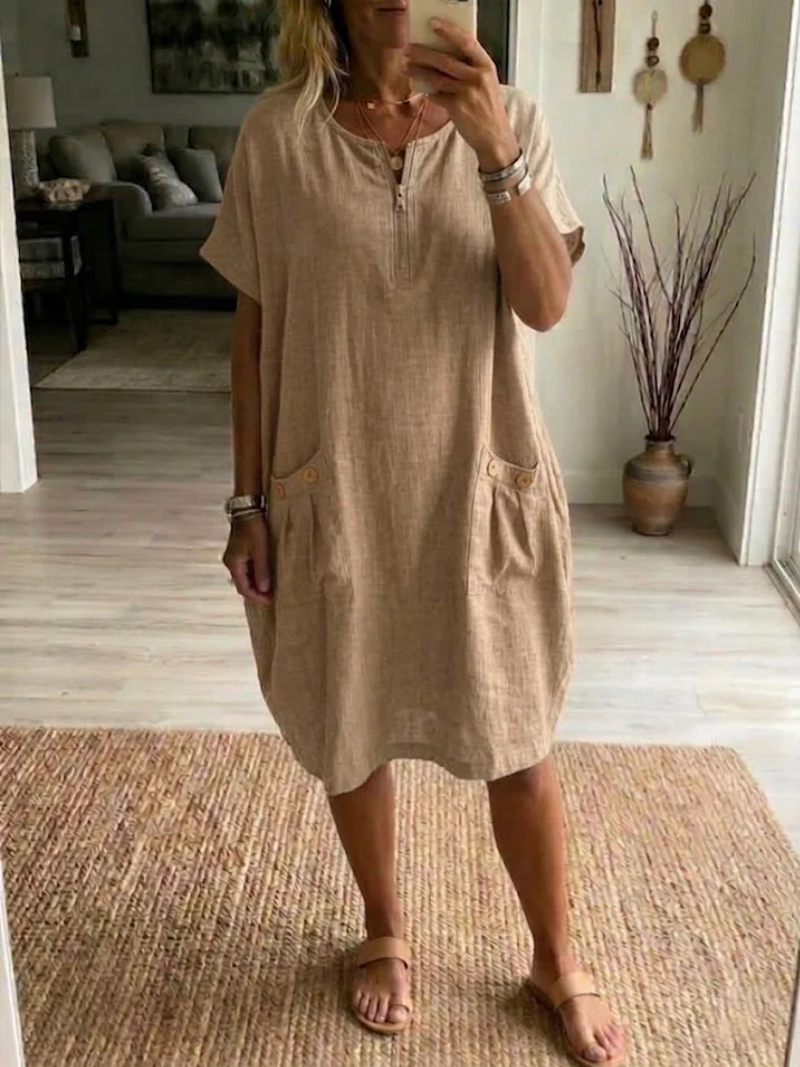 Charlett - Dress with a zipper