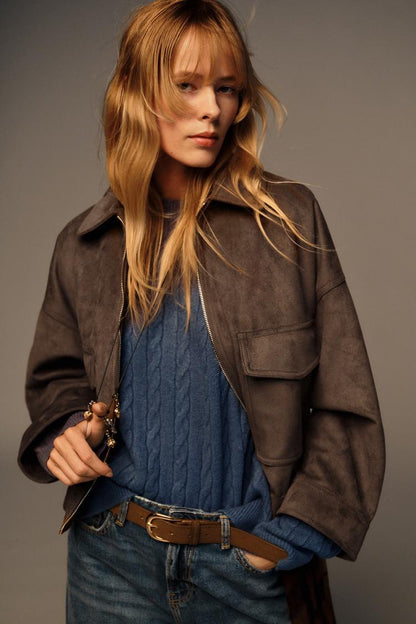 Softline Suede Jacket