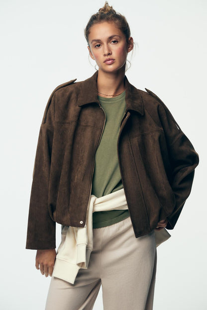 Alvora Classic Suedine Trench