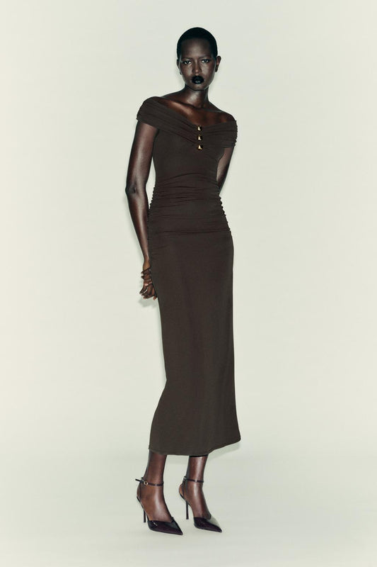 Sienna Draped Maxi