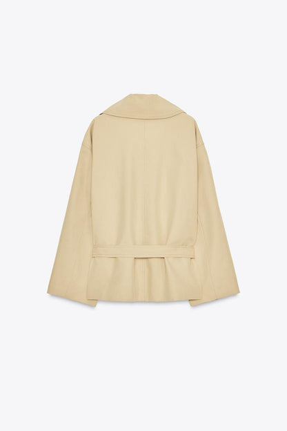 Contour Belted Trench