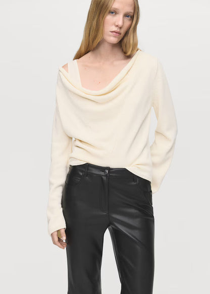 Alvora Maple Leather Trousers