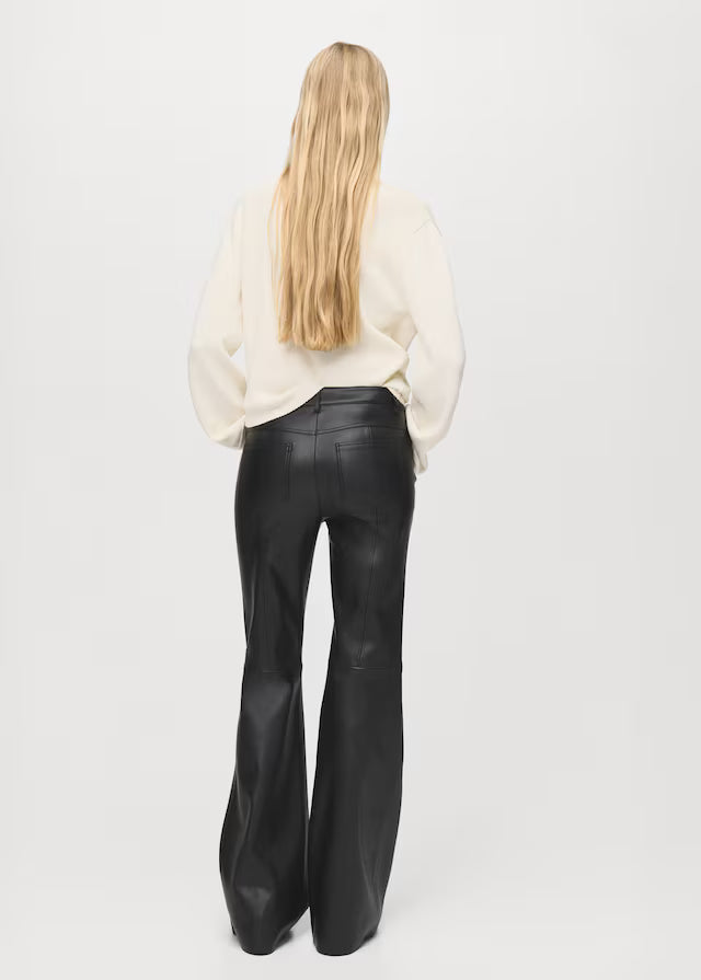 Alvora Maple Leather Trousers