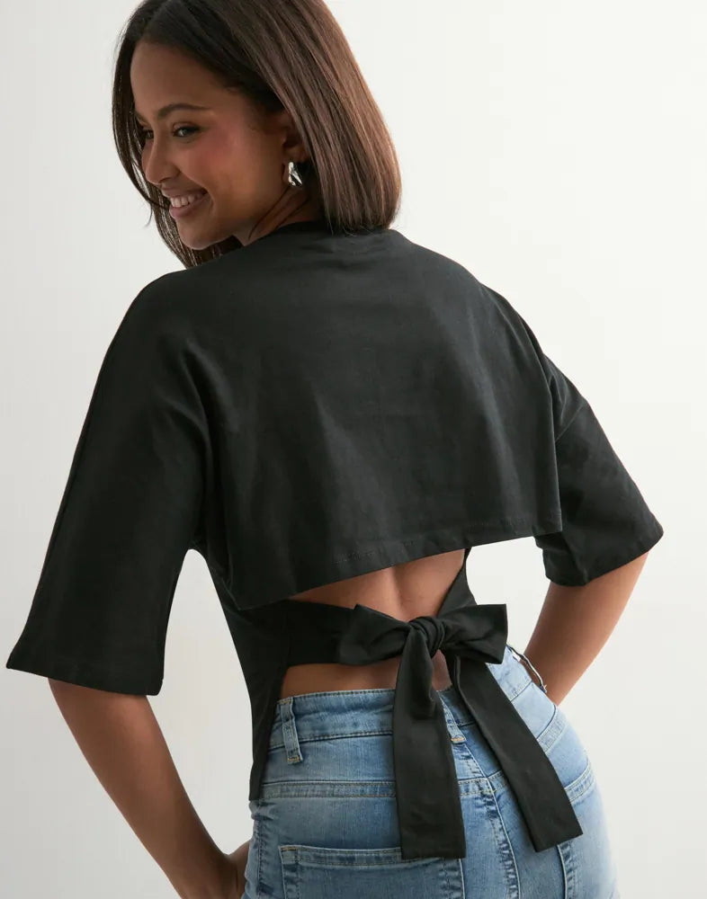 Willow - Back Bow Top