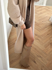 Khaki Suede