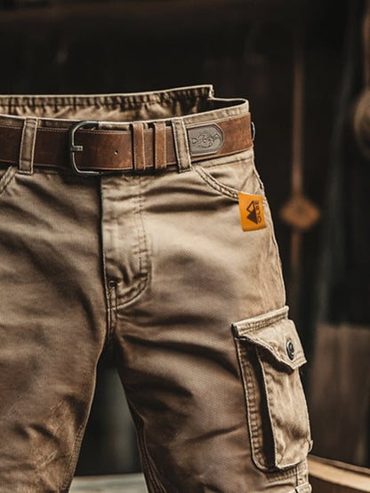 Bradley - Retro cargo shorts with multiple pockets