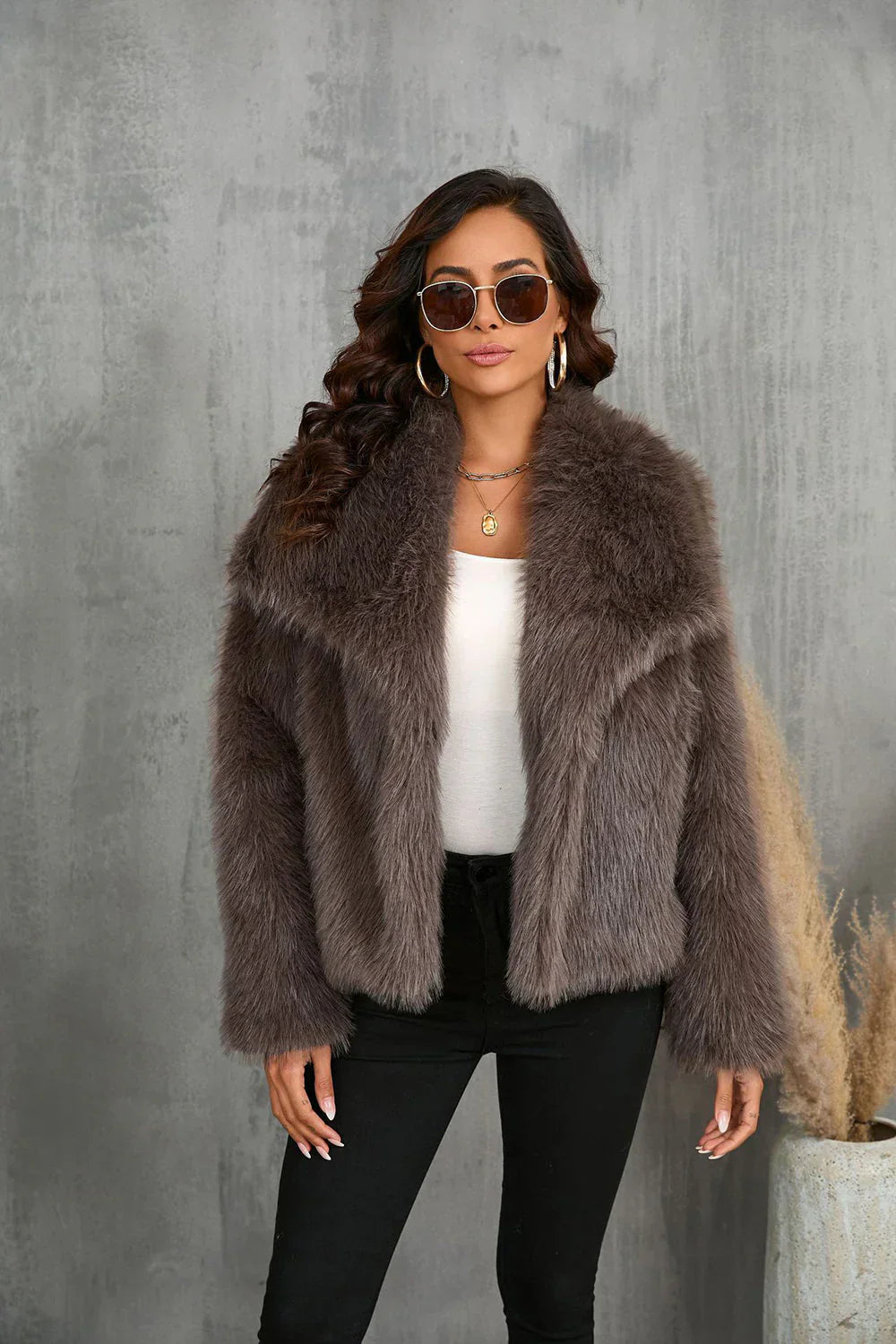 Ruby Cozy Fur Coat