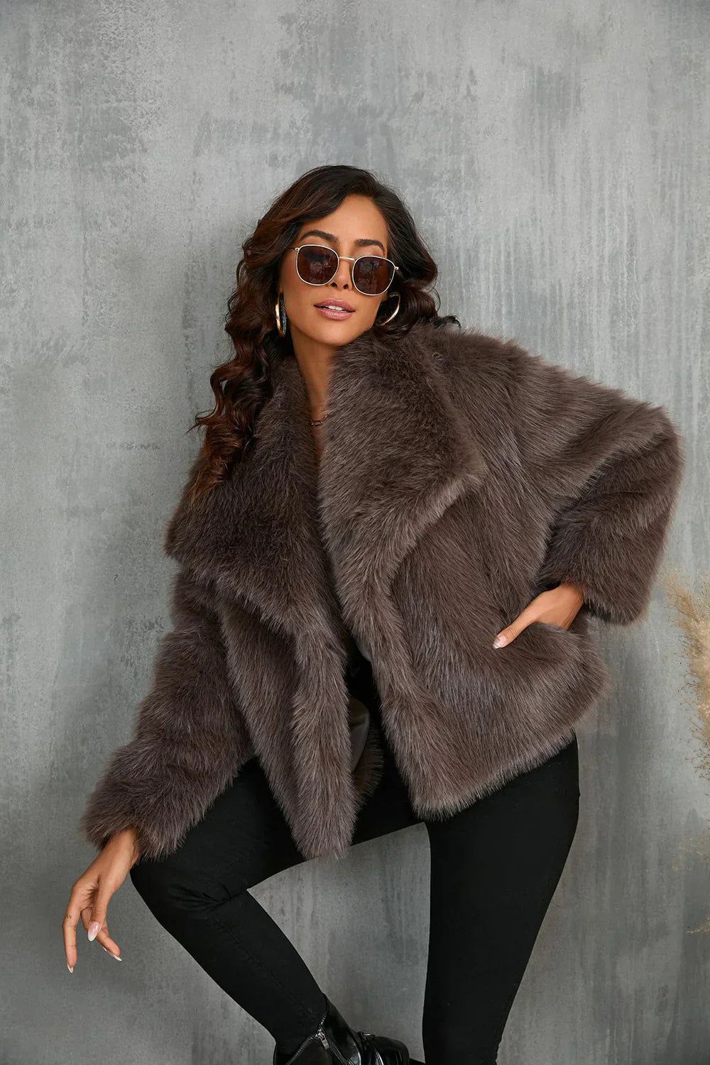 Ruby Cozy Fur Coat