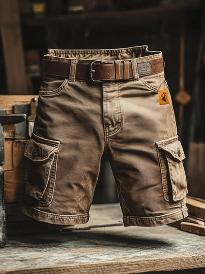 Bradley - Retro cargo shorts with multiple pockets