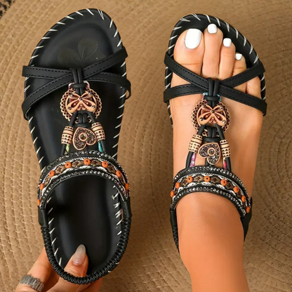 Hazel – Ibiza-style orthopedic sandals for comfort and elegance