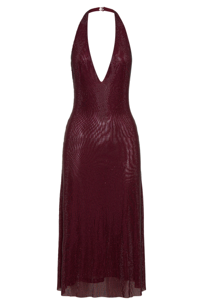 Velvet Ember Gown