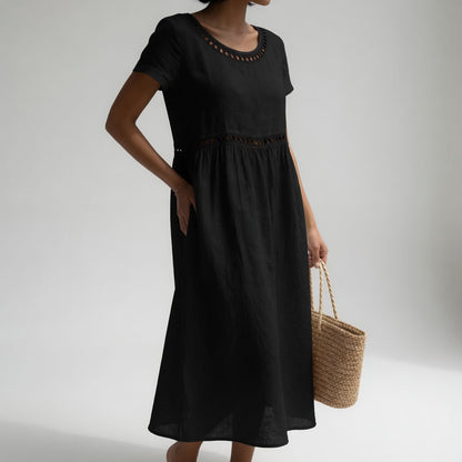 Camille - Embroidered dress for women