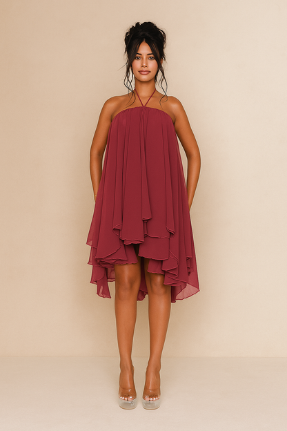Moonlit Veil Dress