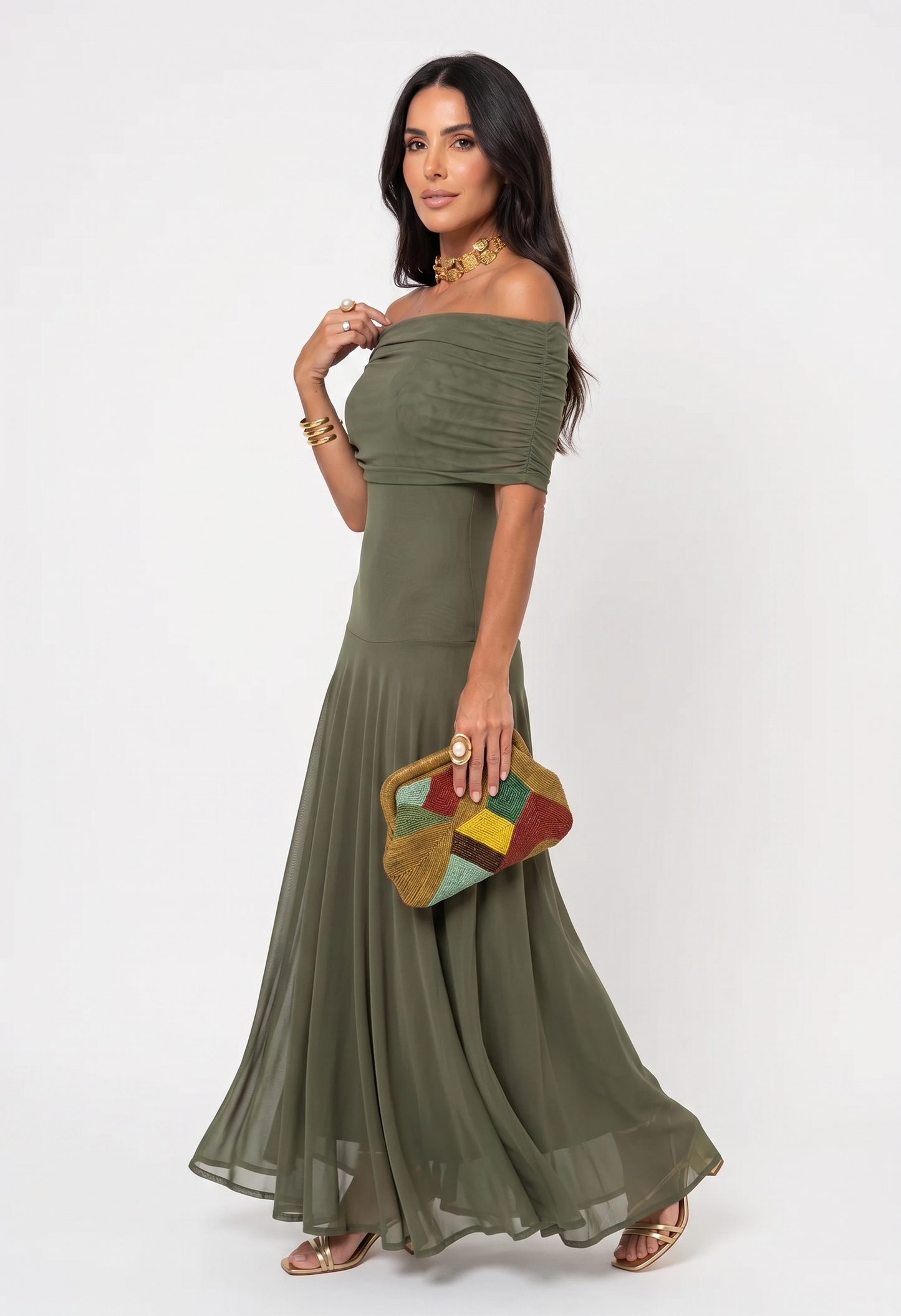 Rosalie - Elegant and Simple Maxi Dress