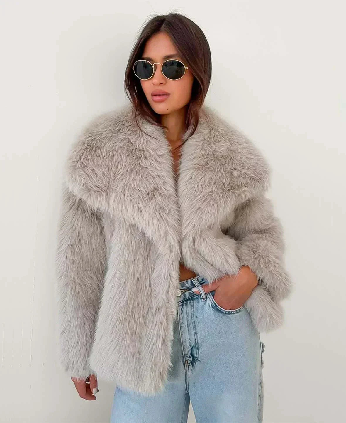 Ruby Cozy Fur Coat