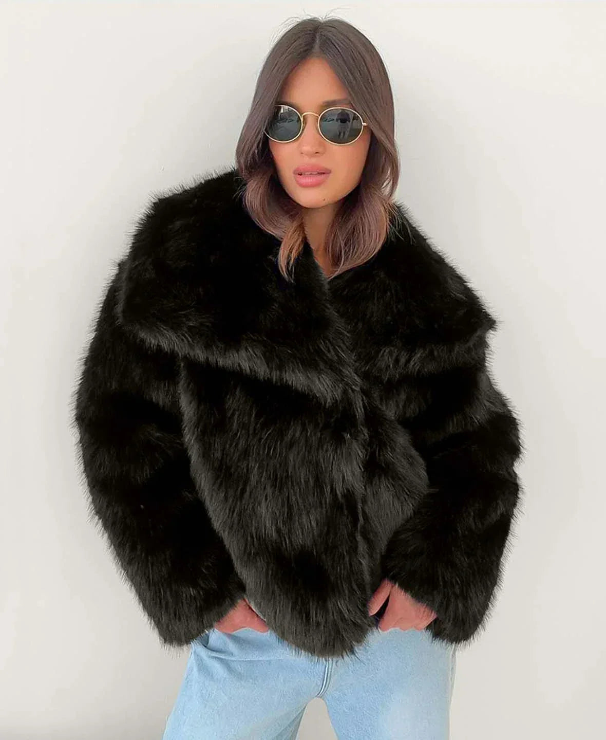 Ruby Cozy Fur Coat