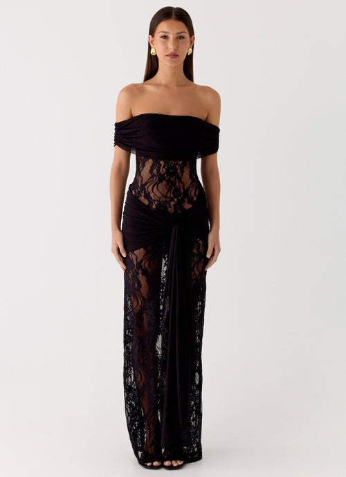 Alvora Black Maxi Twist