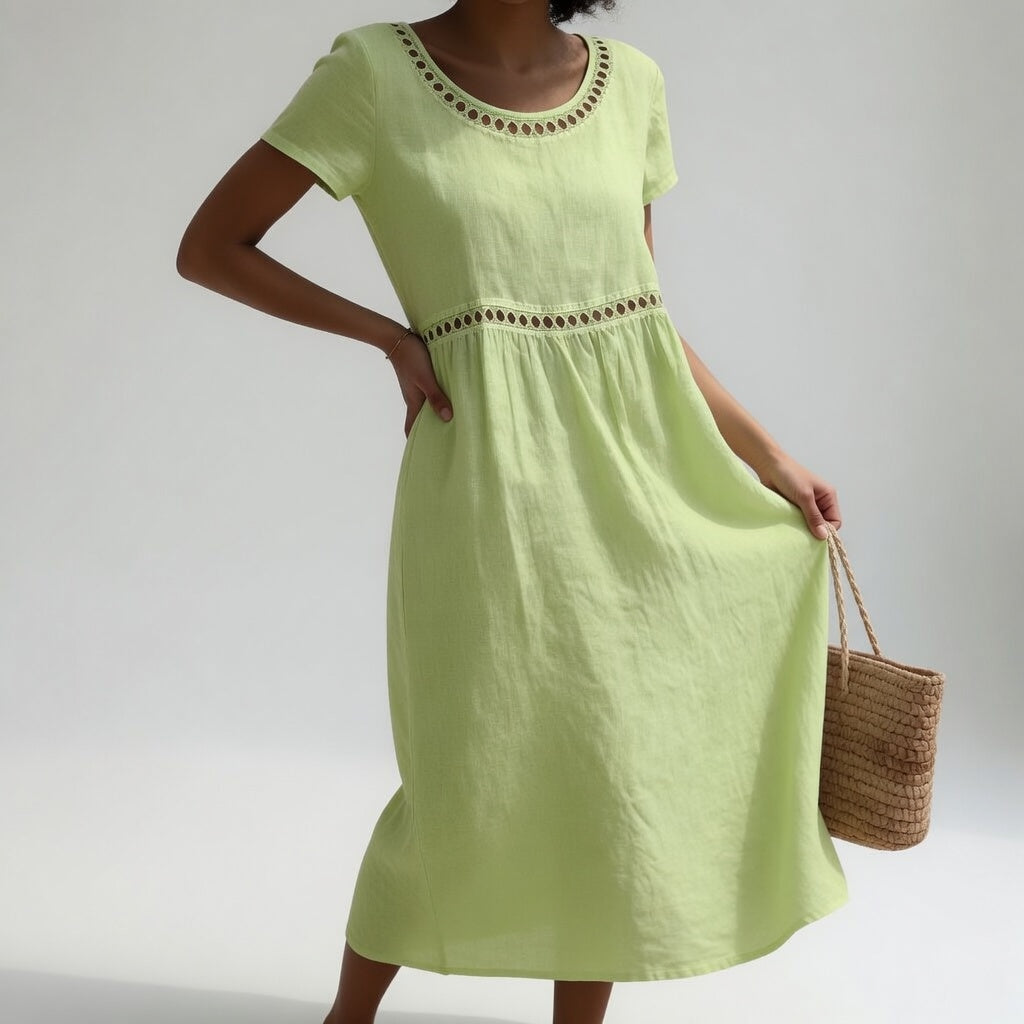 Camille - Embroidered dress for women