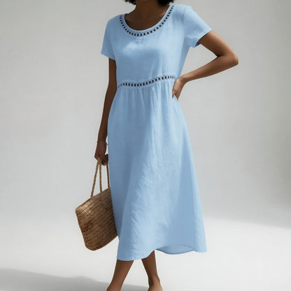 Camille - Embroidered dress for women