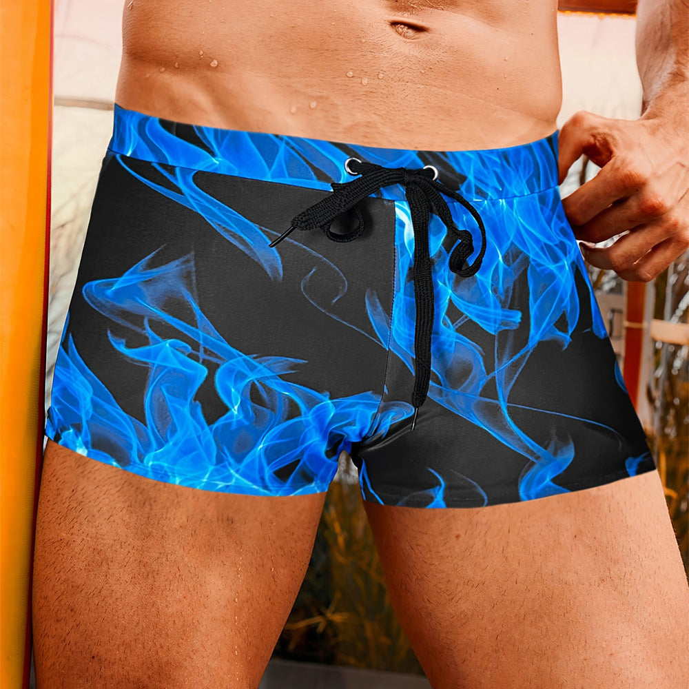 Alvora - Blue Flame Swim Shorts