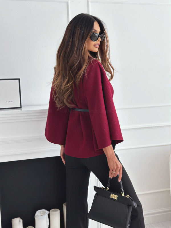 Celeste Cape Belt Coat