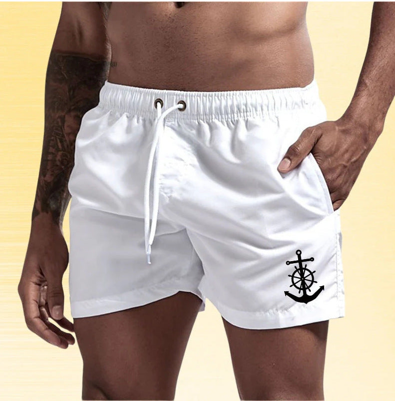 Alvora - Elegant Navy Swim Shorts