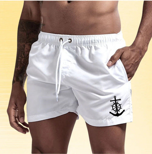 Alvora - Elegant Navy Swim Shorts