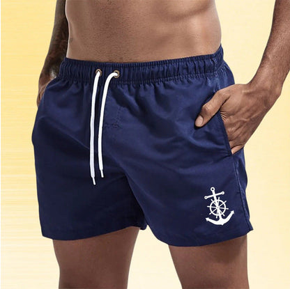 Alvora - Elegant Navy Swim Shorts