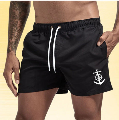 Alvora - Elegant Navy Swim Shorts
