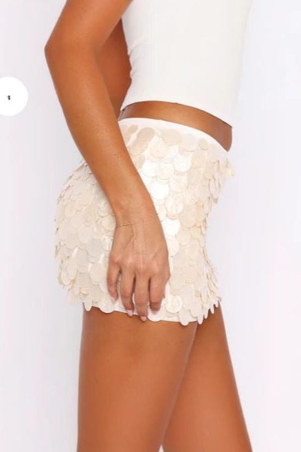 Melina - Sequins Short Skirt