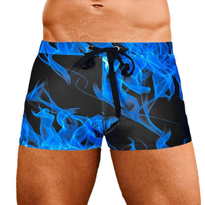 Alvora - Blue Flame Swim Shorts