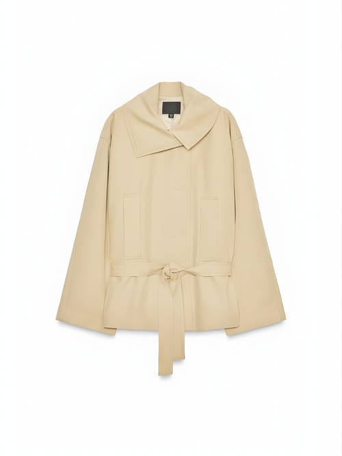 Contour Belted Trench