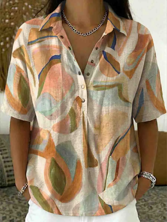 Evie – Printed blouse