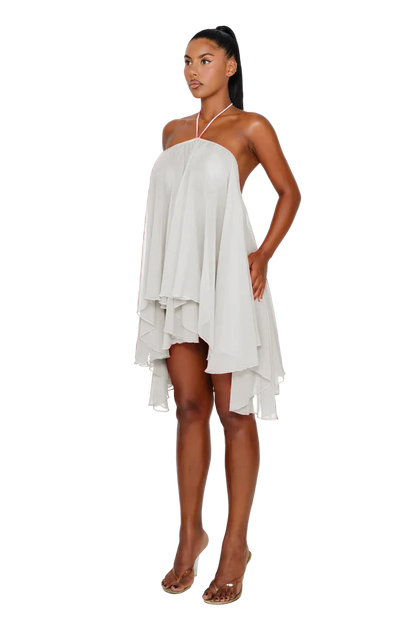Moonlit Veil Dress