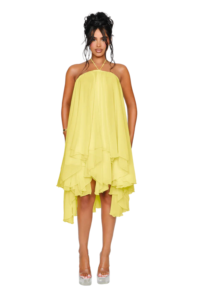 Moonlit Veil Dress