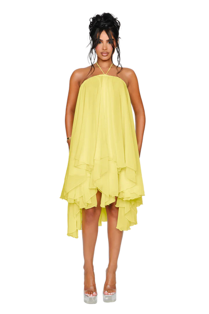 Moonlit Veil Dress