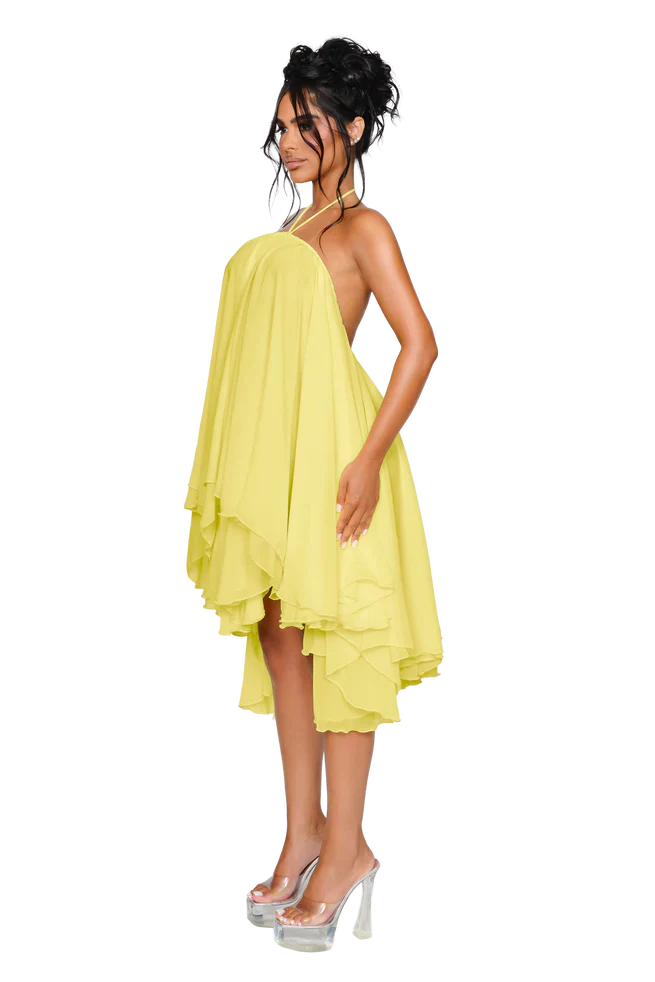 Moonlit Veil Dress