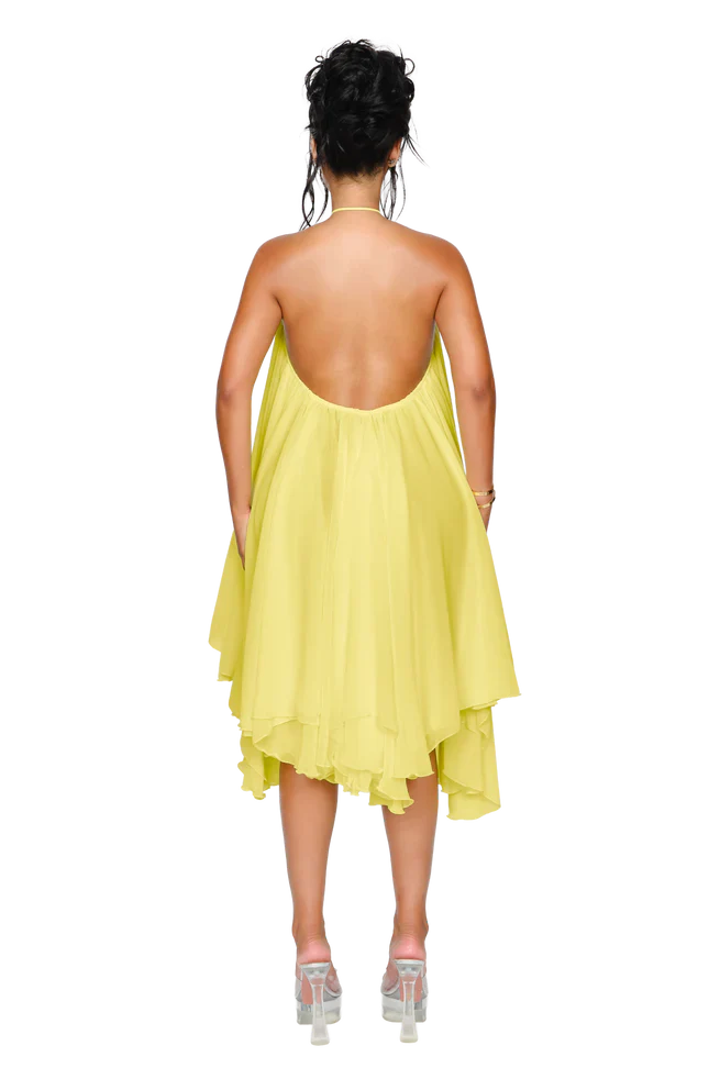 Moonlit Veil Dress