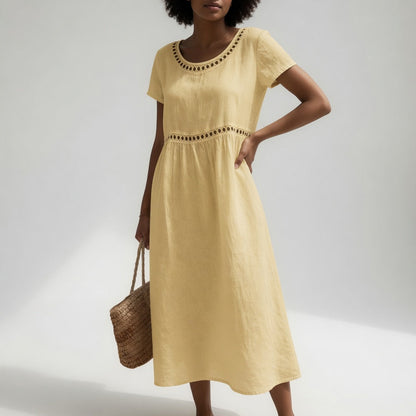 Camille - Embroidered dress for women
