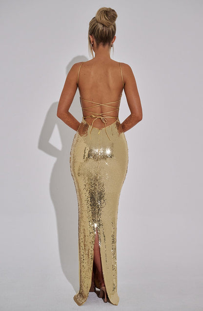 Luna Sequin Maxi