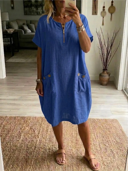 Charlett - Dress with a zipper