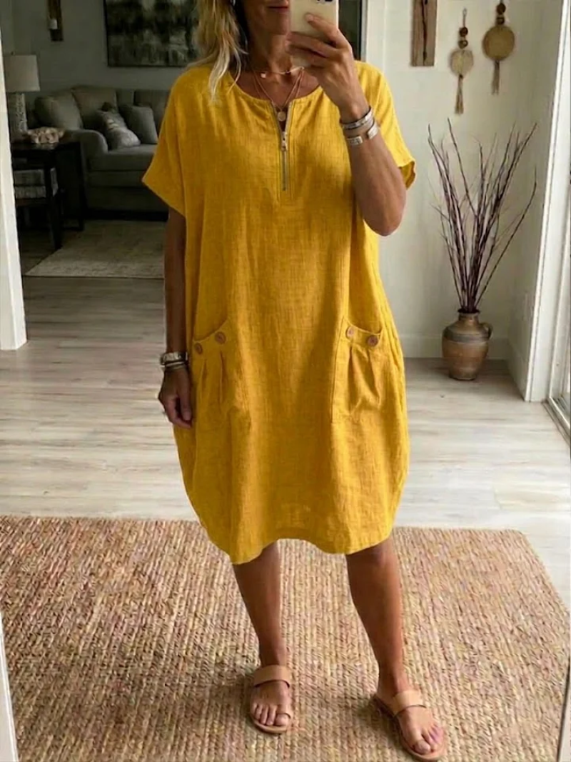 Charlett - Dress with a zipper