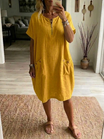 Charlett - Dress with a zipper