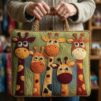 Quilted bag - Giraffe