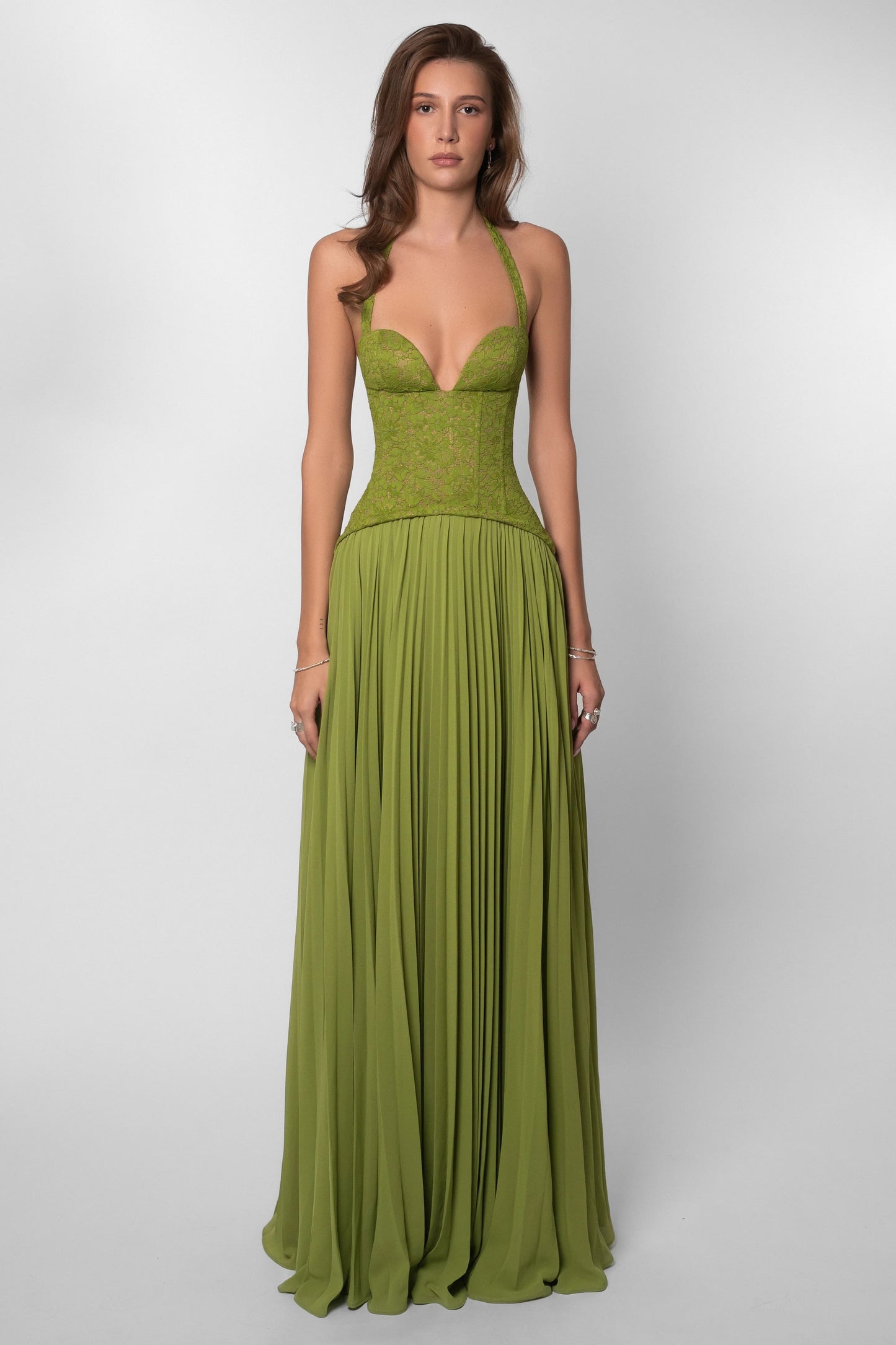 Adele Halter Maxi Dress