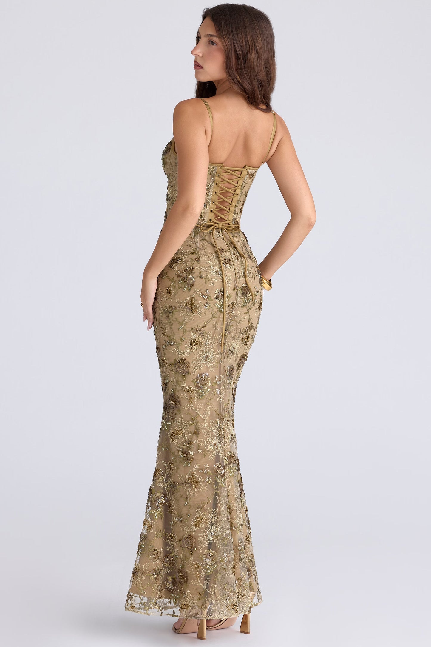 Ava - Luxe Corset Maxi Dress