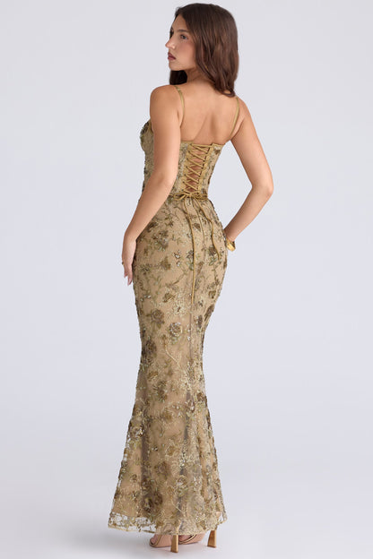 Ava - Luxe Corset Maxi Dress