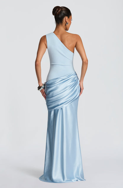 Plum Brown Maxi Gown