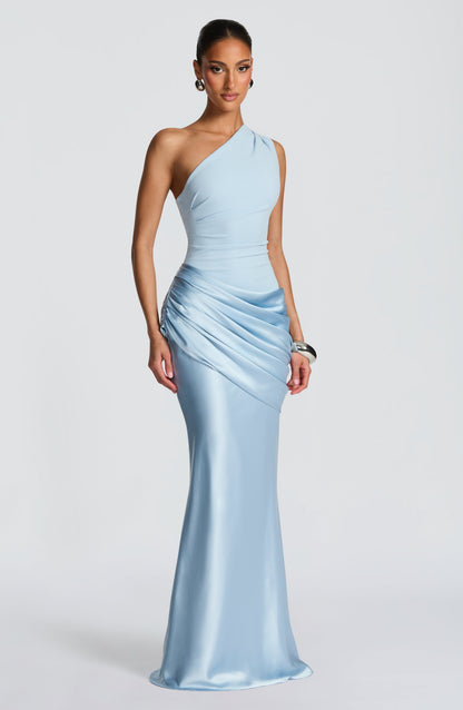 Plum Brown Maxi Gown
